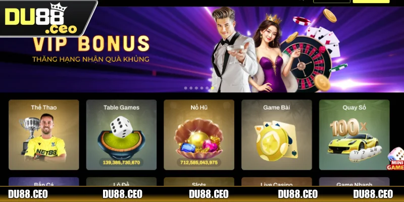 Xổ Số DU88 – Sảnh Cá Cược Minh Bạch, Đảm Bảo Trúng Trúng lớn với xổ số vì mỗi kết quả đều rõ ràng và công bằng